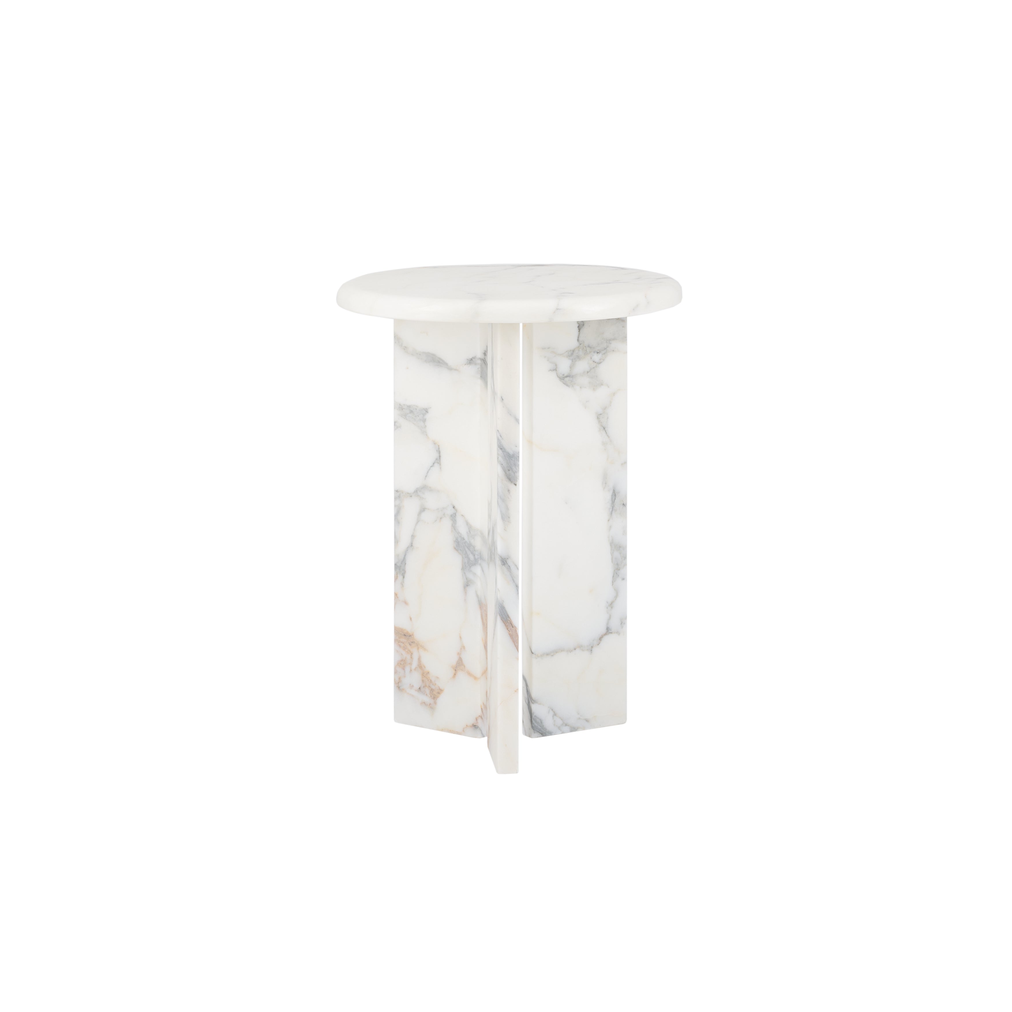PIETRASANTA TABLE - Arabescato, small size