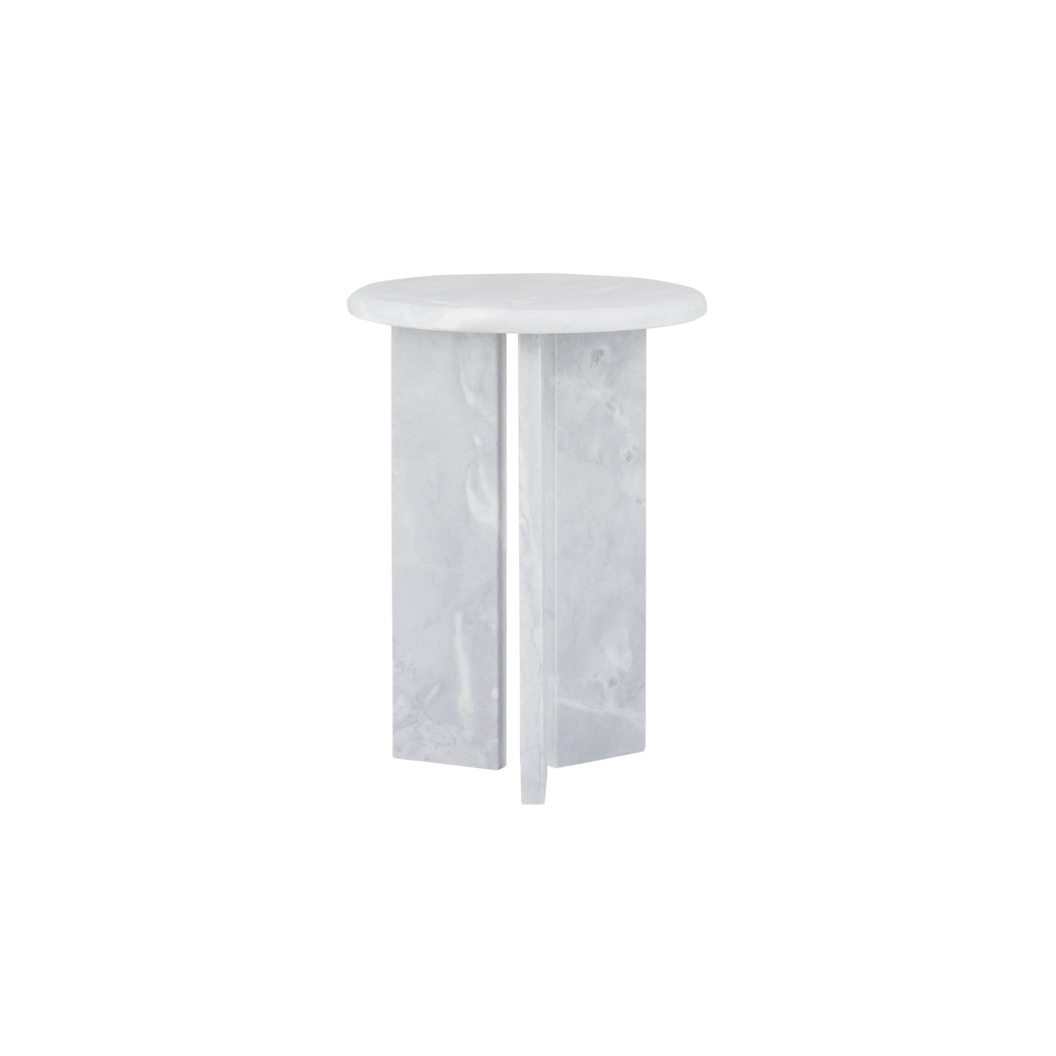 PIETRASANTA TABLE - Bardiglio Arte, small size