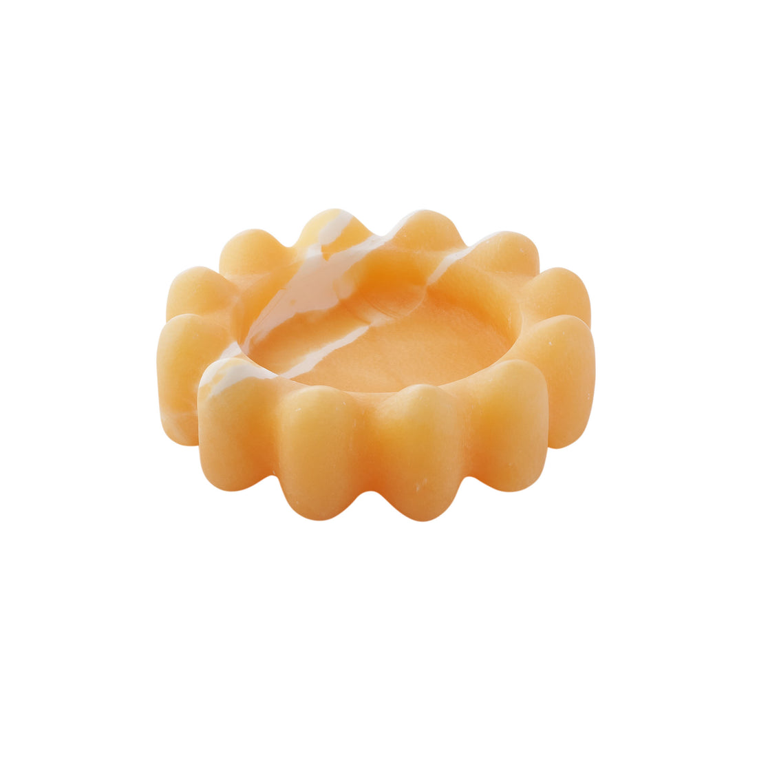 APRICOT SCULPTURAL TRAY