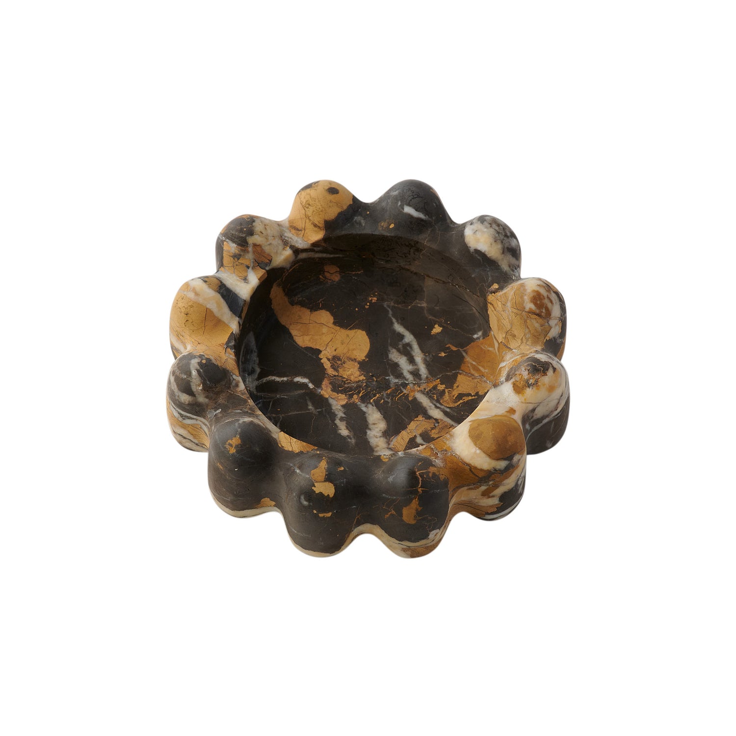 CARAMEL SCULPTURAL TRAY